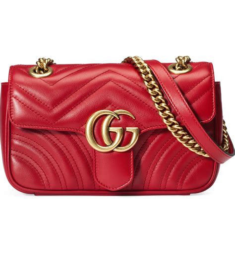 gucci gg marmont leather mini bag color|gucci marmont mini bag price.